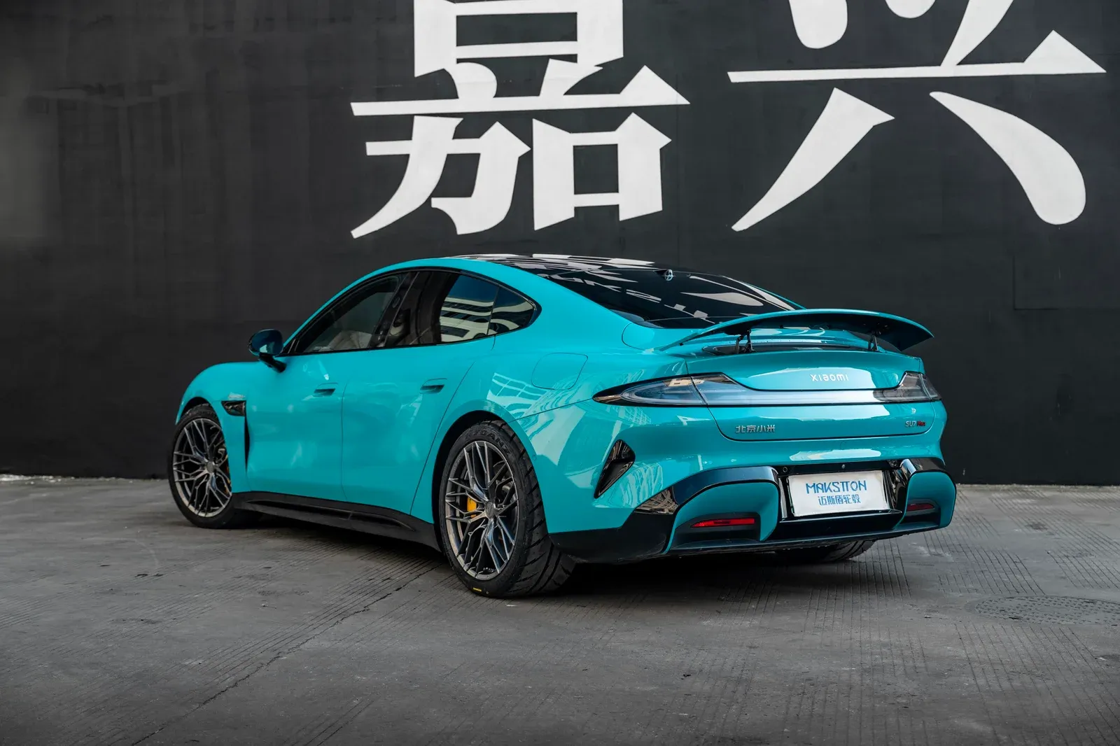小米SU7 · FG FK08 轮毂装车实拍，第3张