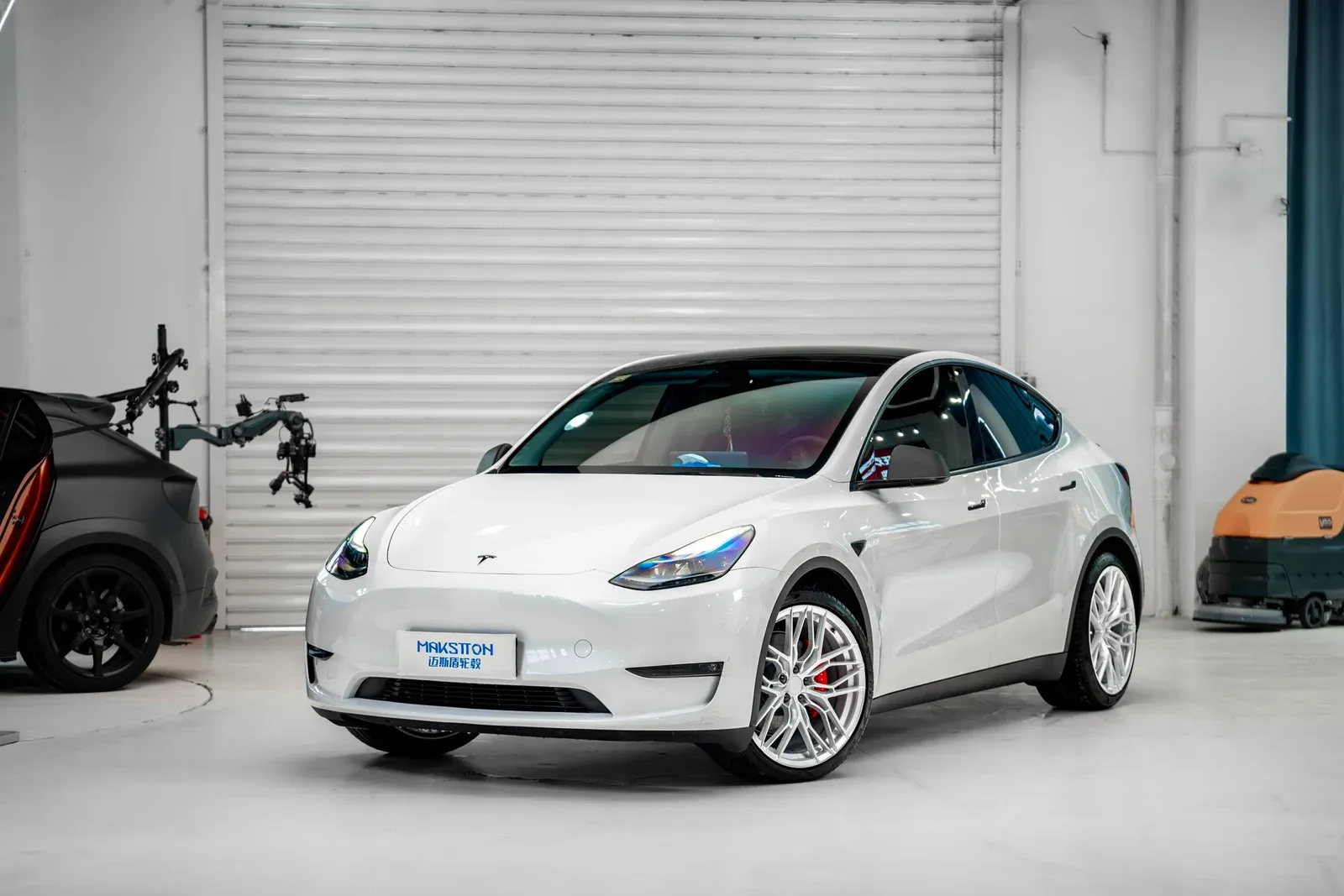 特斯拉ModelY · FG FK08 轮毂装车实拍，第2张