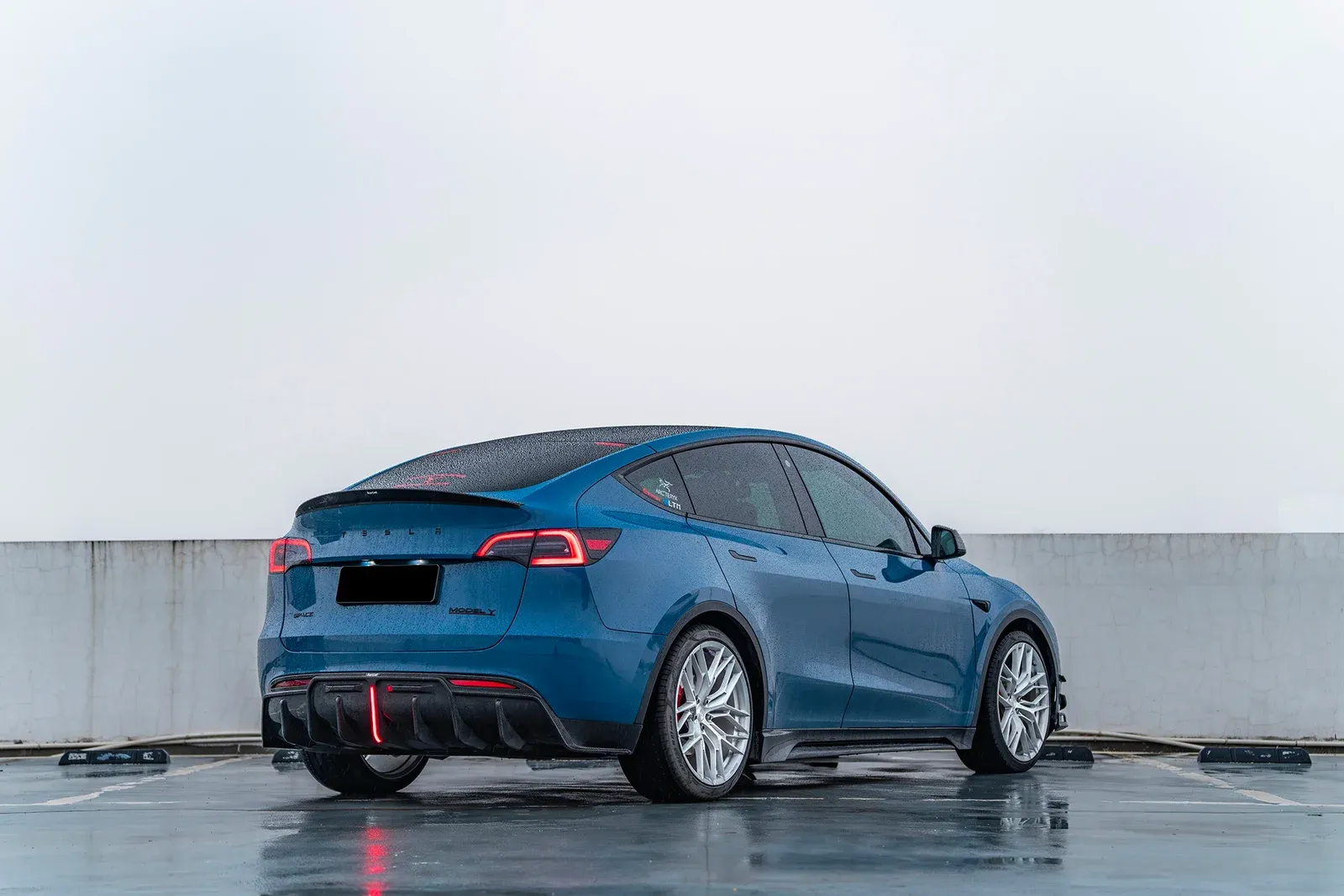 特斯拉ModelY · FG FK08 轮毂装车实拍，第2张
