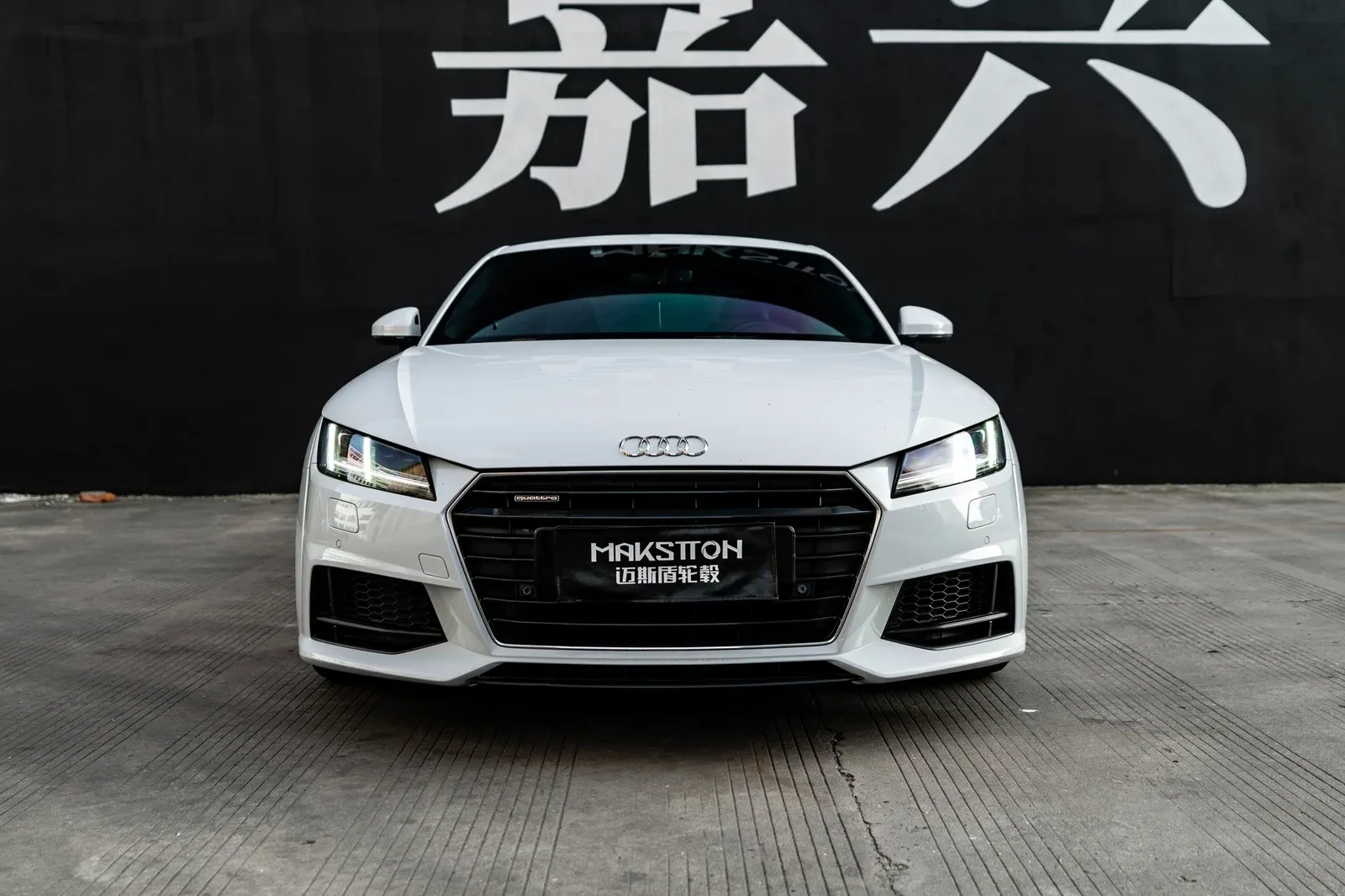 奥迪TT · FG MR7 轮毂装车实拍，第4张