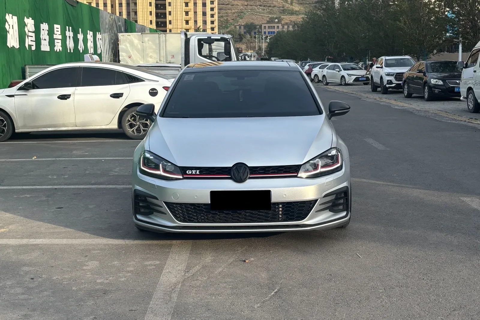 大众高尔夫七代GTI · FG MR7 轮毂装车实拍，第4张