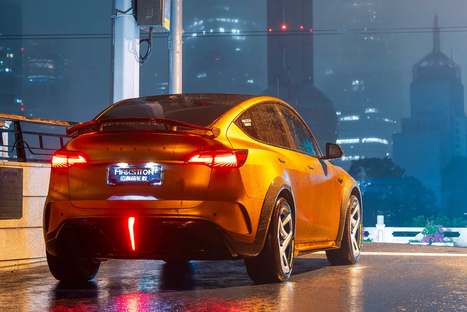 特斯拉ModelY · FG GS17 轮毂装车实拍，第2张