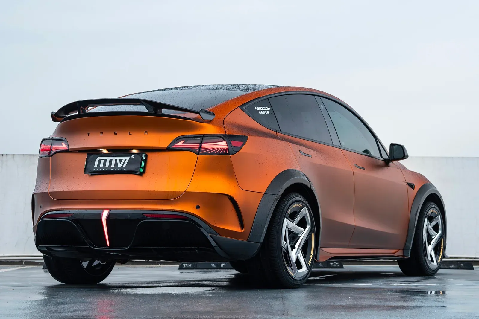 特斯拉ModelY · FG GS17 轮毂装车实拍，第6张