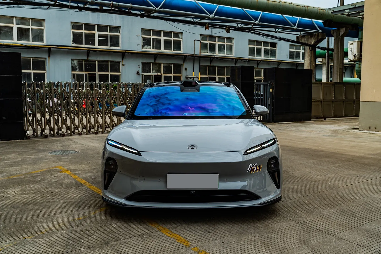 蔚来ET5T · FG LURK5 轮毂装车实拍，第5张