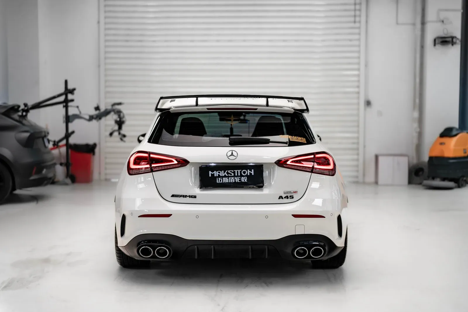 奔驰A45AMG · FG MR7 MONO 轮毂装车实拍，第5张