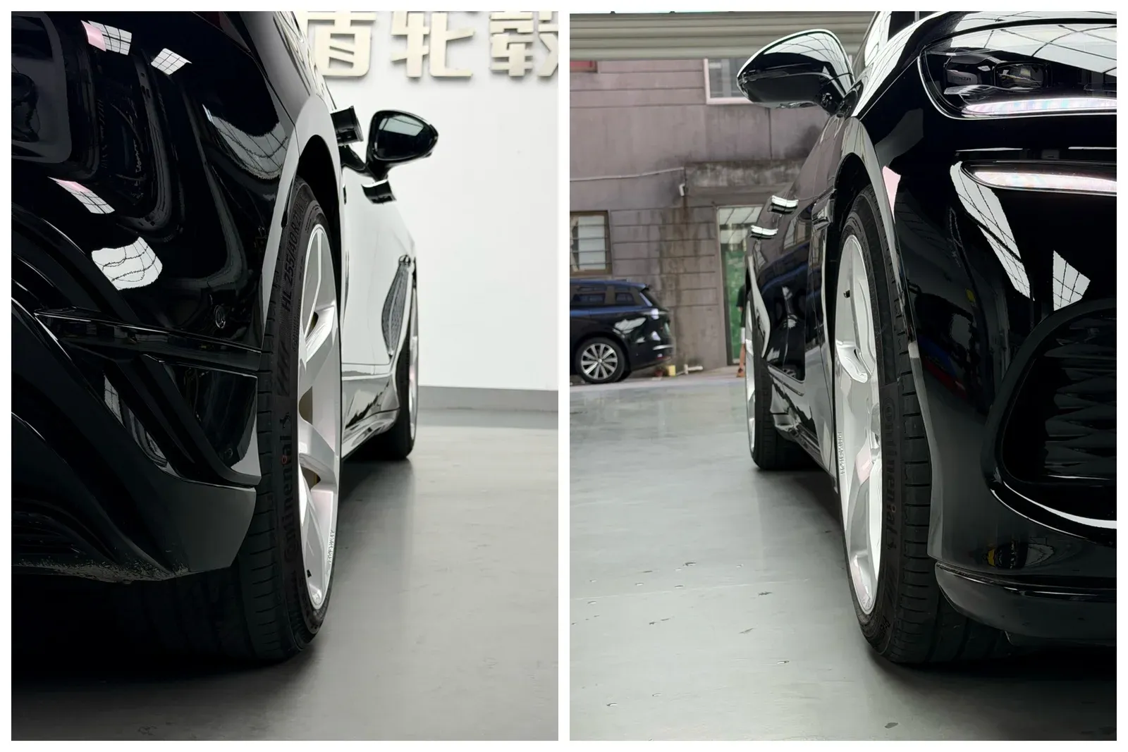 腾势Z9GT改装前MAKSTTON FG MR5 / 后MAKSTTON FG MR621寸轮毂实拍图（第7张）