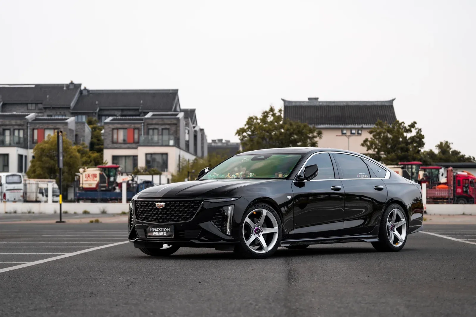 凯迪拉克CT6 · FG MR5 轮毂装车实拍，第2张