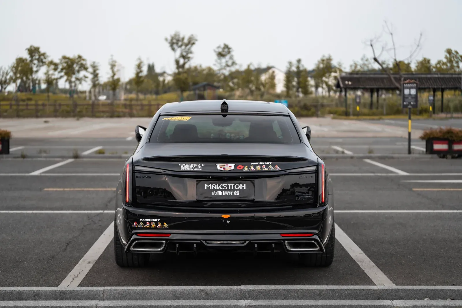凯迪拉克CT6 · FG MR5 轮毂装车实拍，第5张