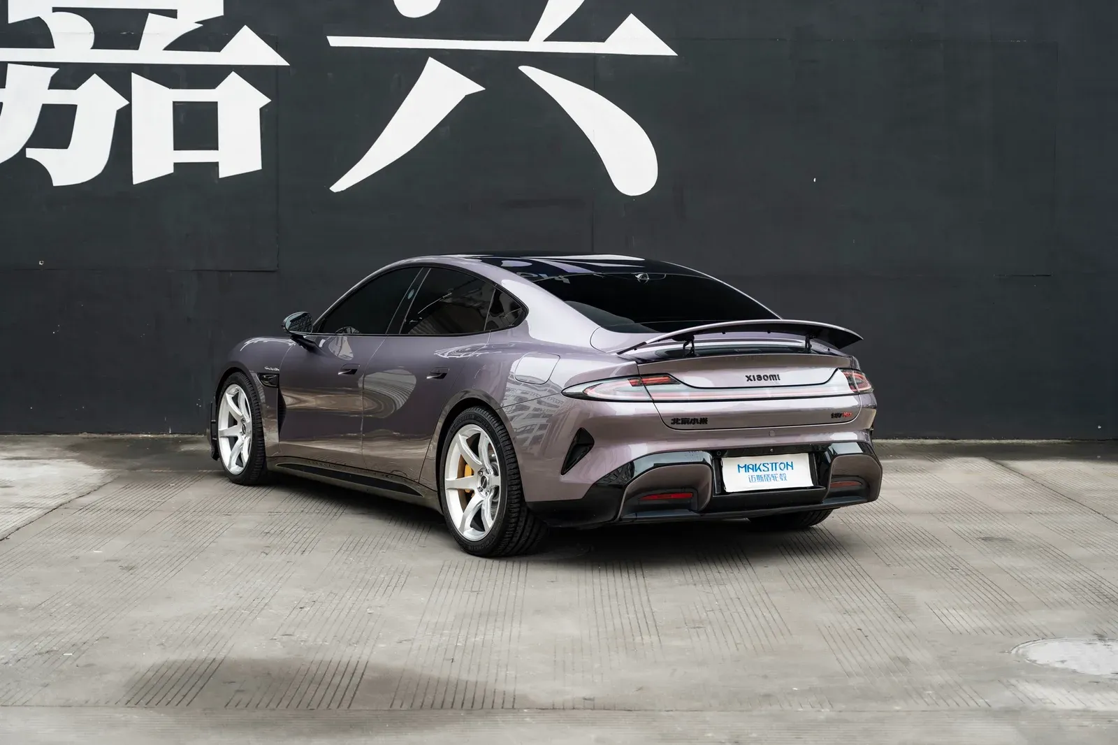 小米SU7改装MAKSTTON FG MR620寸轮毂实拍图（第3张）