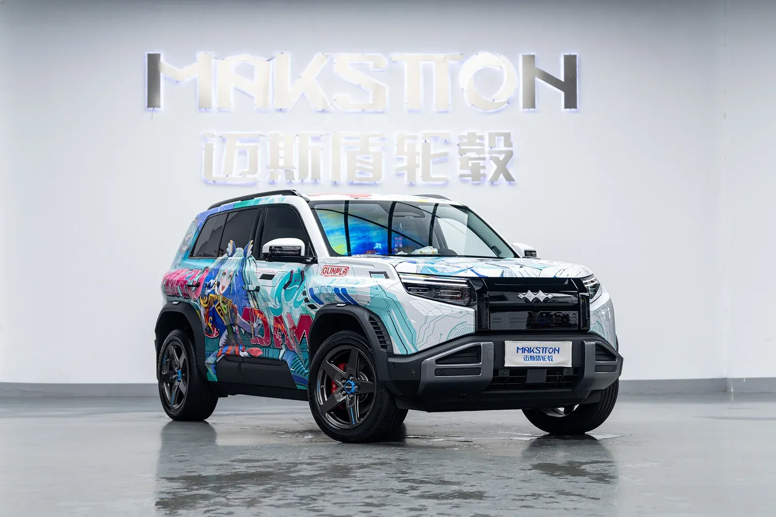 方程豹钛三改装MAKSTTON FG RE0519寸轮毂实拍图（第3张）