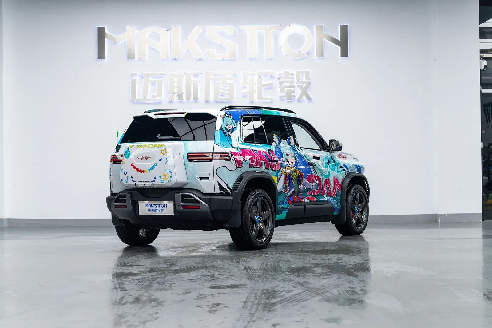 方程豹钛三改装MAKSTTON FG RE0519寸轮毂实拍图（第6张）