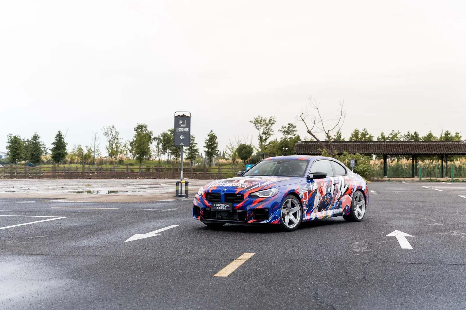 G87宝马M2改装MAKSTTON FG RE05前19寸/后20寸轮毂实拍图（第3张）