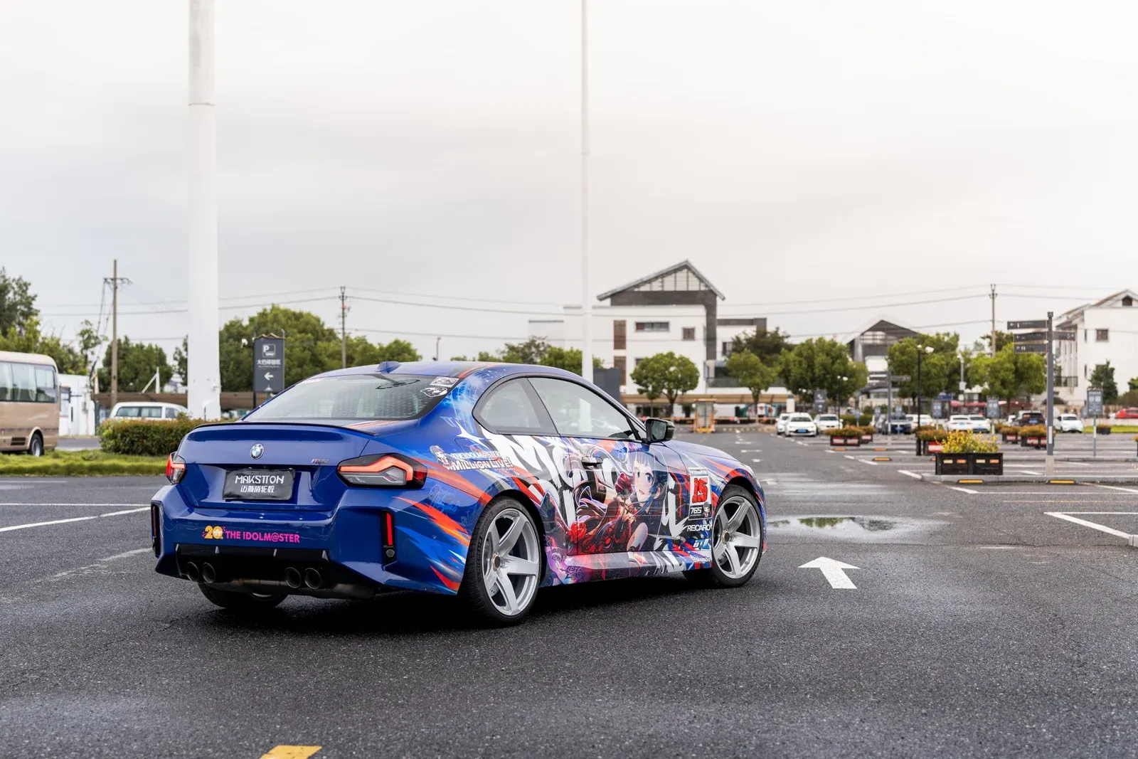 G87宝马M2改装MAKSTTON FG RE05前19寸/后20寸轮毂实拍图（第5张）