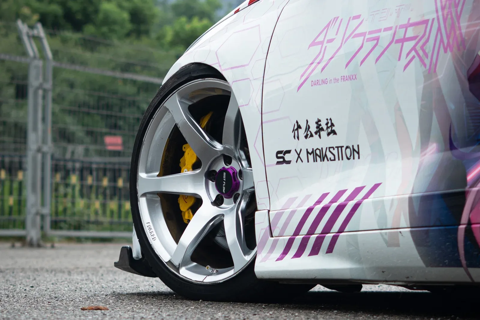 大众尚酷改装前MAKSTTON FG MR6 / 后MAKSTTON FG MR819寸轮毂实拍图（第2张）