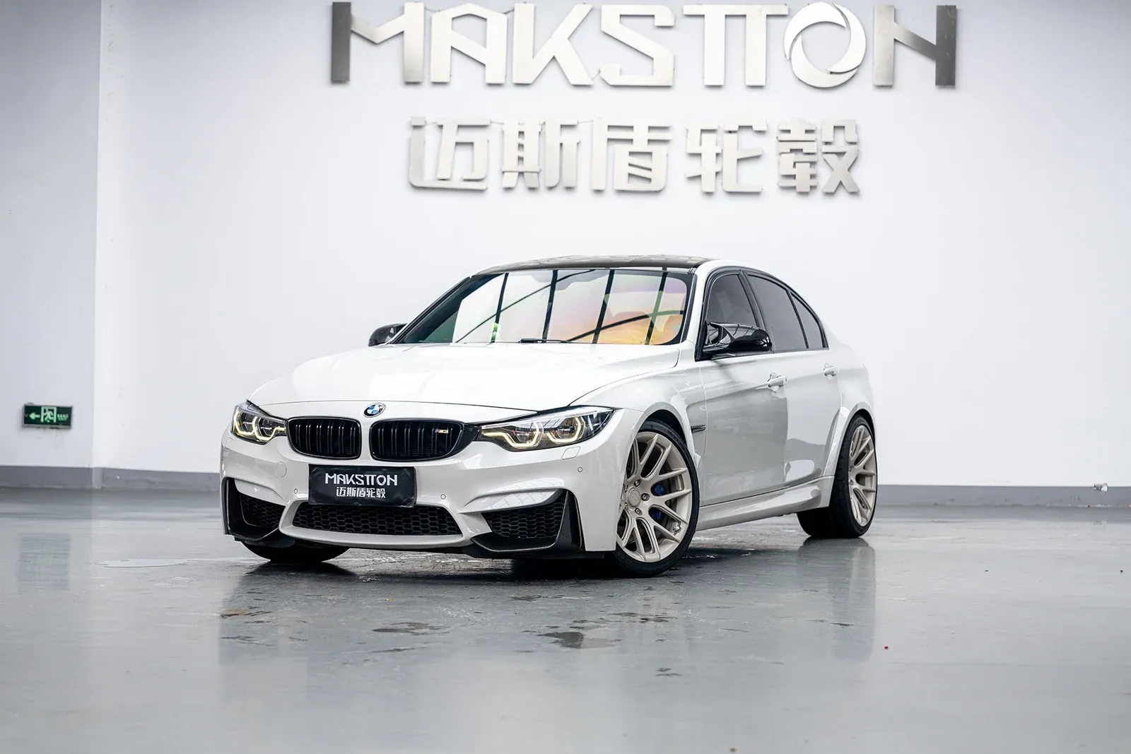 宝马M3改装MAKSTTON FG RE0719寸轮毂实拍图（第2张）