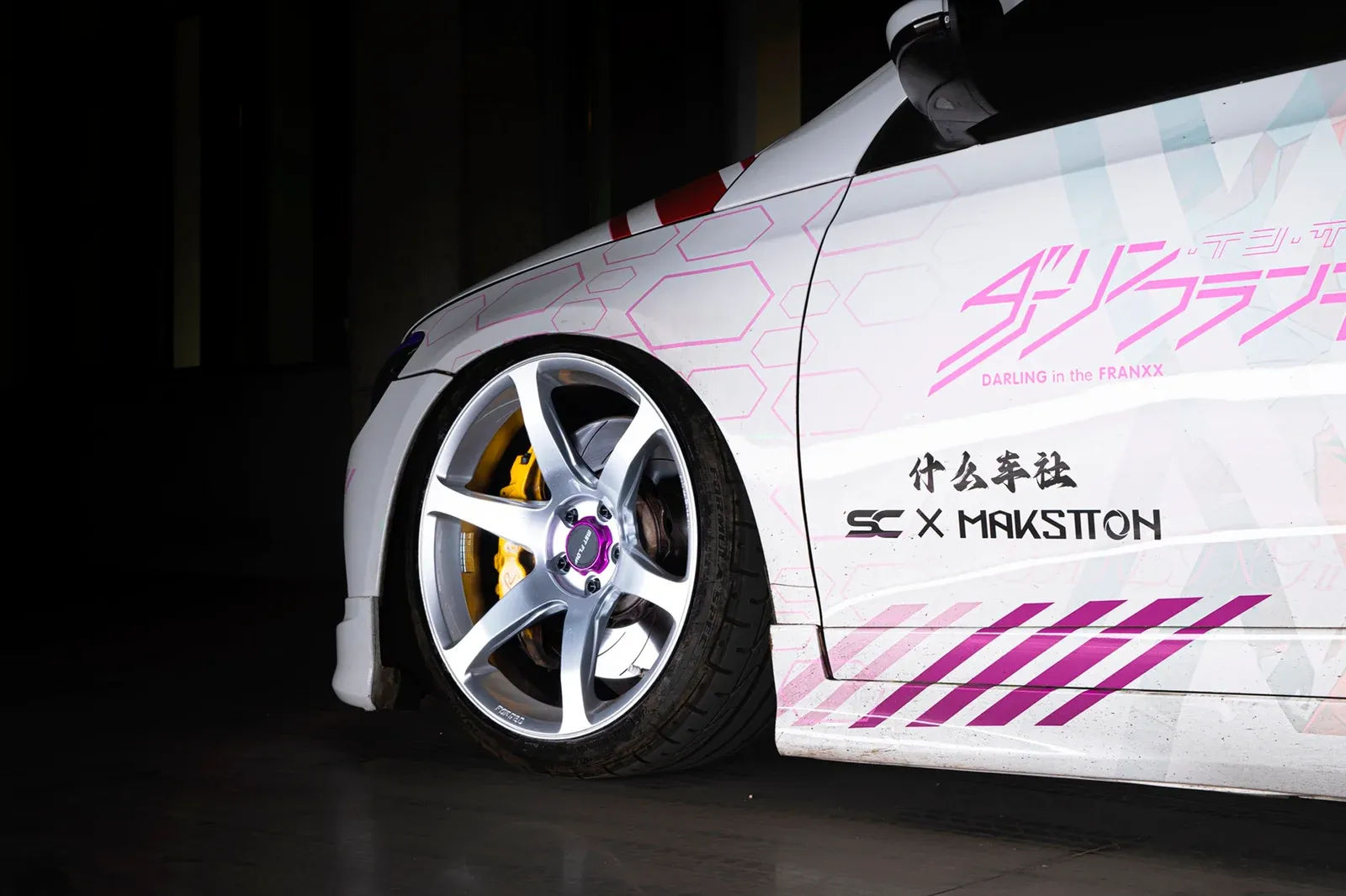 大众尚酷改装前MAKSTTON FG MR6 / 后MAKSTTON FG MR819寸轮毂实拍图（第6张）