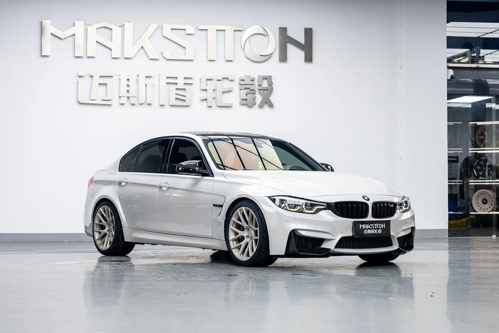 宝马M3改装MAKSTTON FG RE0719寸轮毂实拍图（第5张）