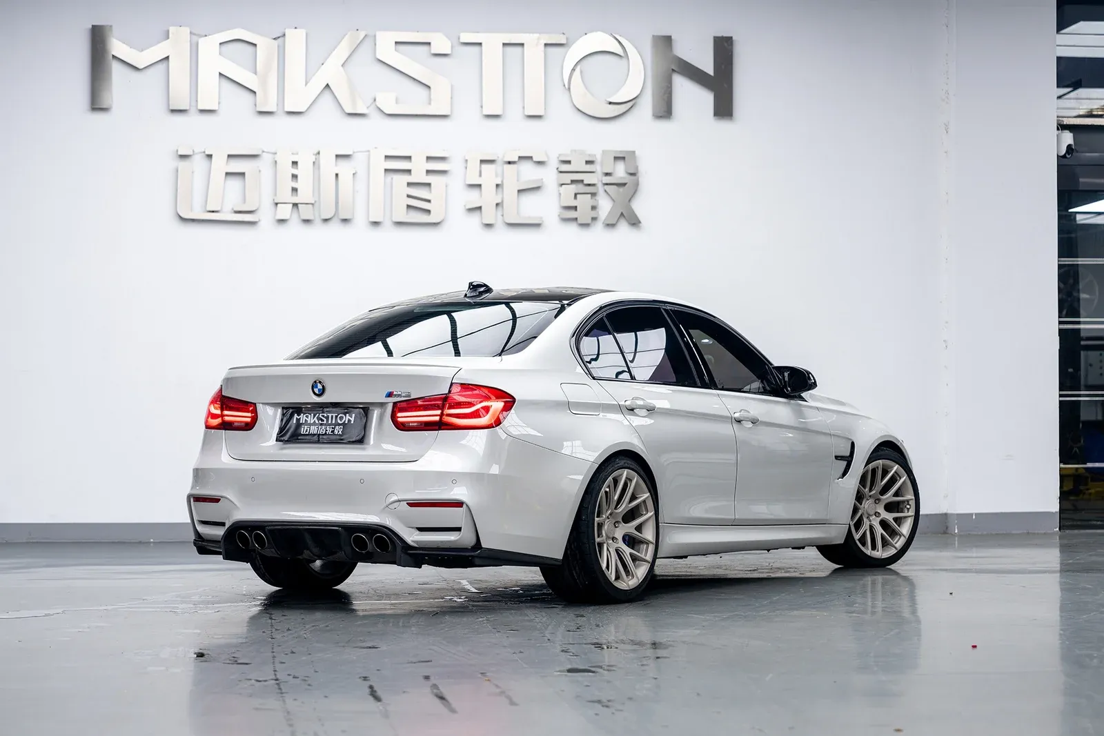 宝马M3改装MAKSTTON FG RE0719寸轮毂实拍图（第6张）