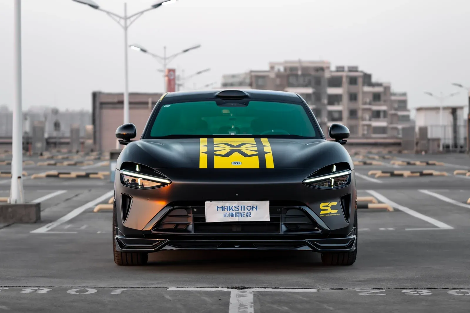 小米YU7改装MAKSTTON FG2P FK0821寸轮毂实拍图（第4张）