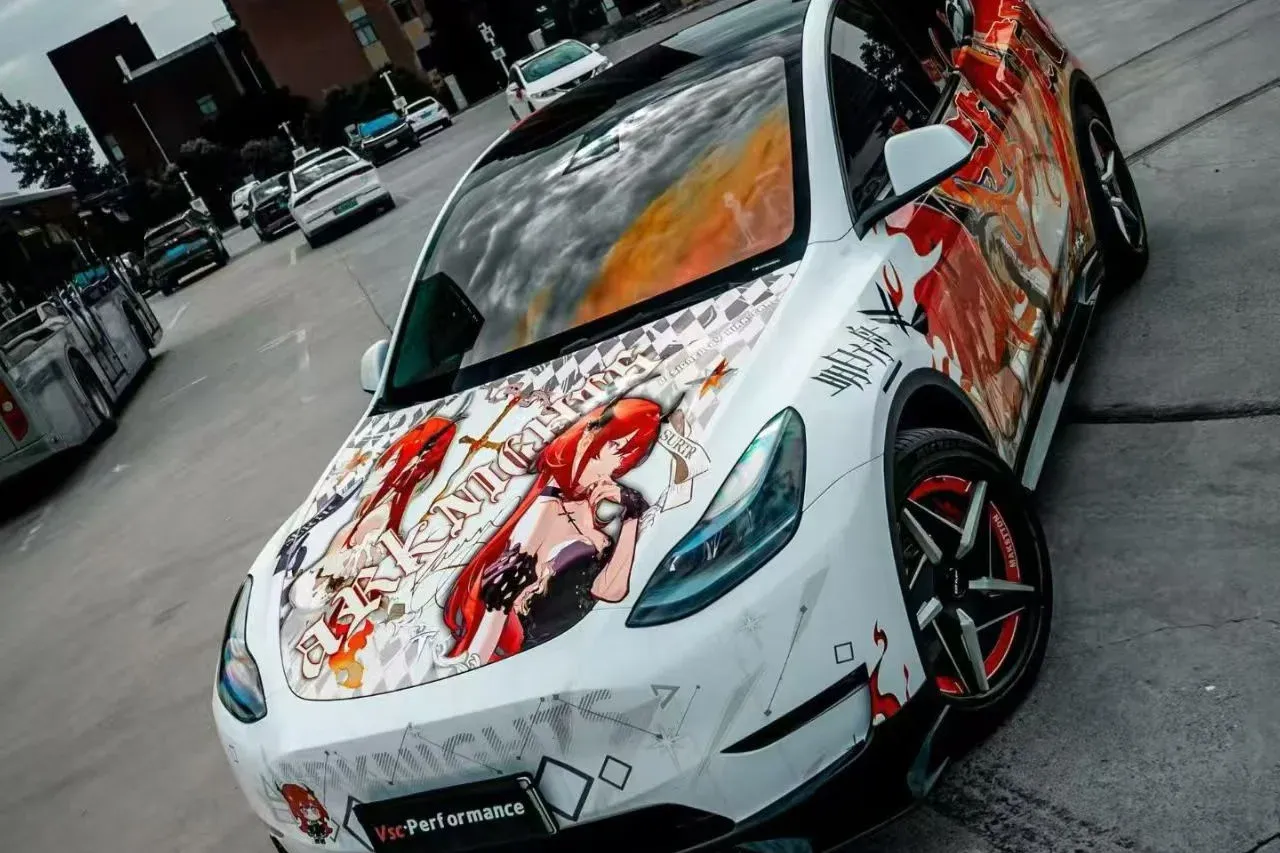 特斯拉ModelY改装MAKSTTON FG2P LURK520寸轮毂实拍图（第6张）