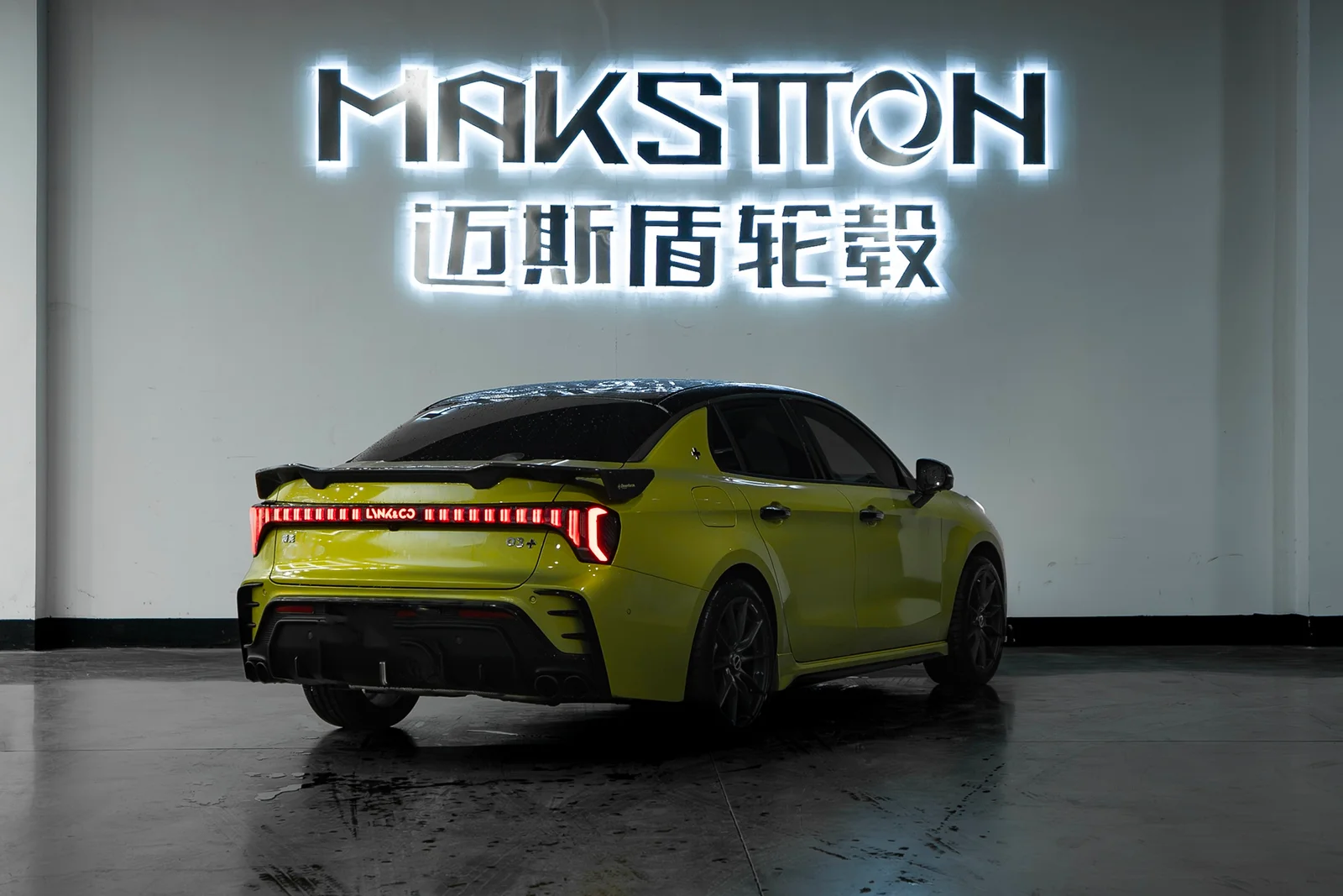 新领克03 · FF 011 轮毂装车实拍，第2张