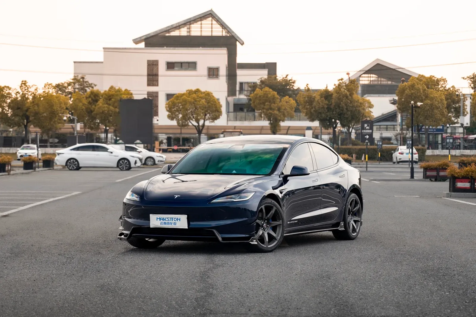 特斯拉Model3焕新版改装MAKSTTON FG MR7 MONO19寸轮毂实拍图（第2张）