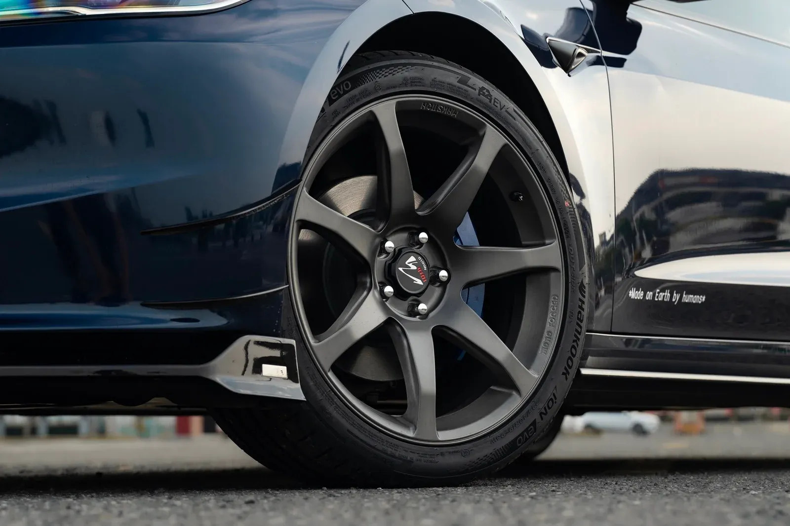 特斯拉Model3焕新版改装MAKSTTON FG MR7 MONO19寸轮毂实拍图（第6张）