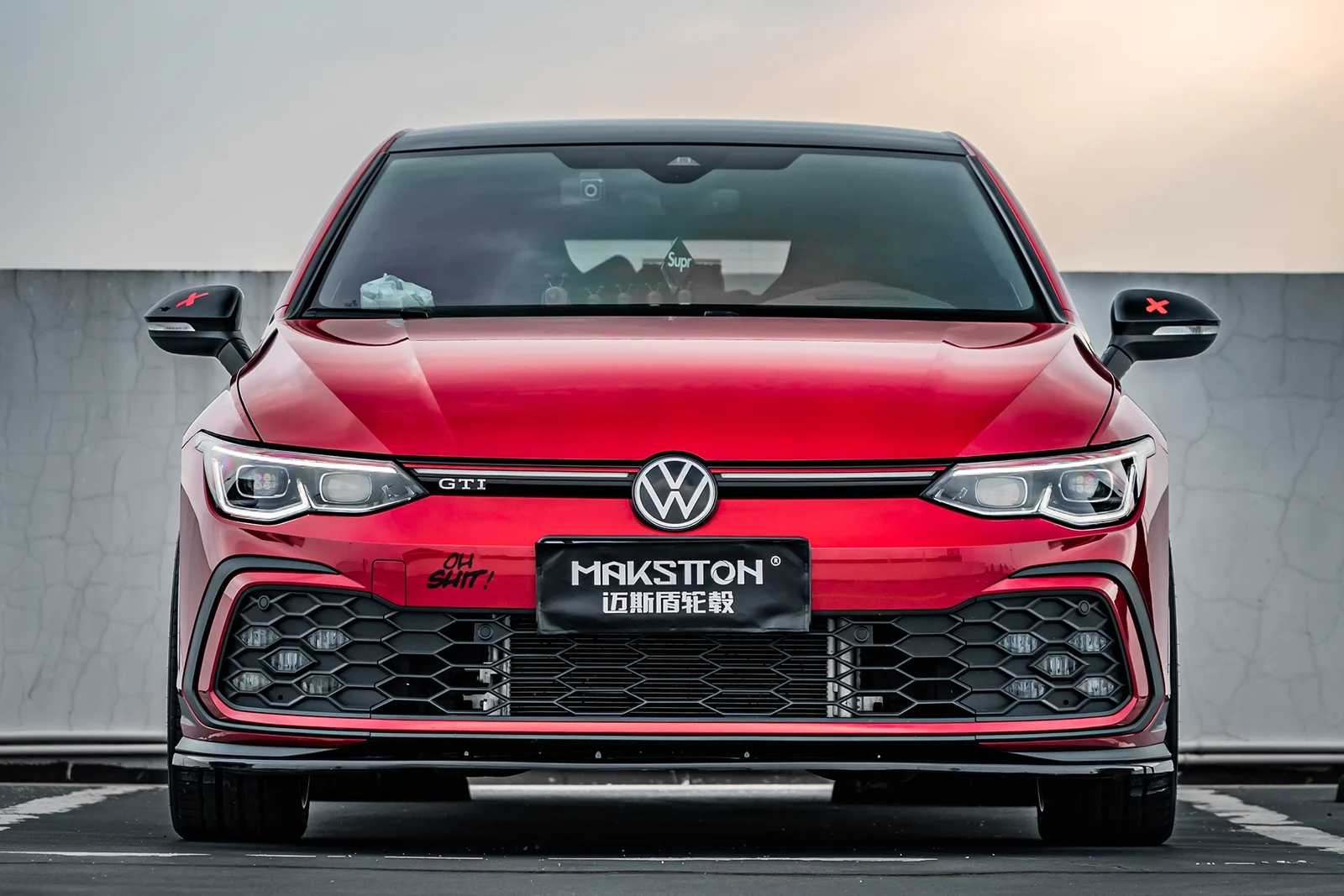大众高尔夫八代GTI · FF CK70CE 轮毂装车实拍，第4张