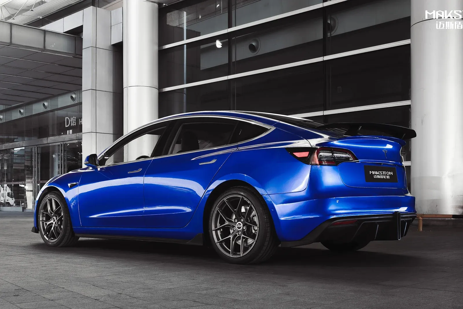 特斯拉Model3 · FF 009 轮毂装车实拍，第5张