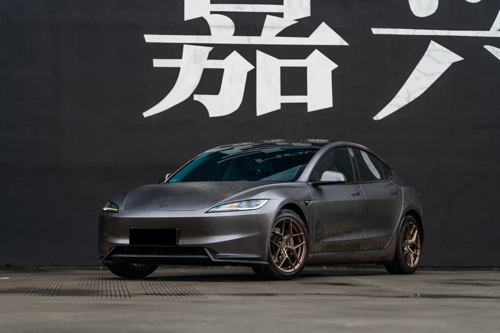 特斯拉Model3焕新版改装MAKSTTON FF FK0718寸轮毂实拍图（第2张）