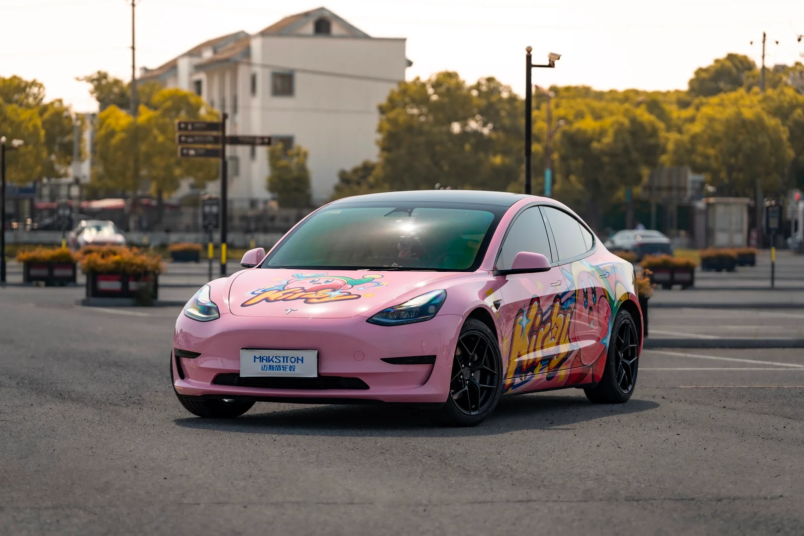 特斯拉Model3改装MAKSTTON FF FK0718寸轮毂实拍图（第2张）