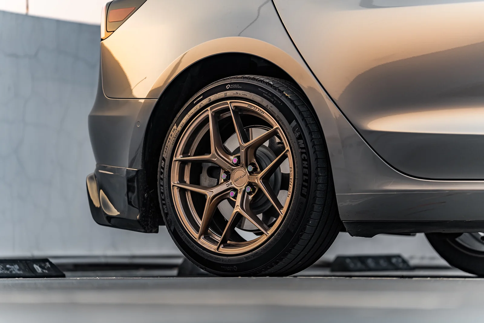 特斯拉Model3 · FF FK07 轮毂装车实拍，第3张