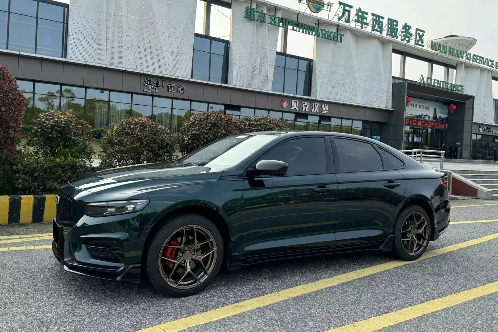 吉利星瑞 · FF FK07 轮毂装车实拍，第2张