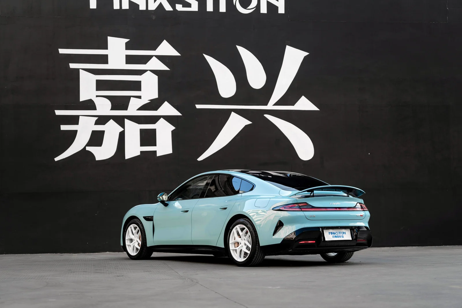 小米SU7 · FF FK07 轮毂装车实拍，第3张