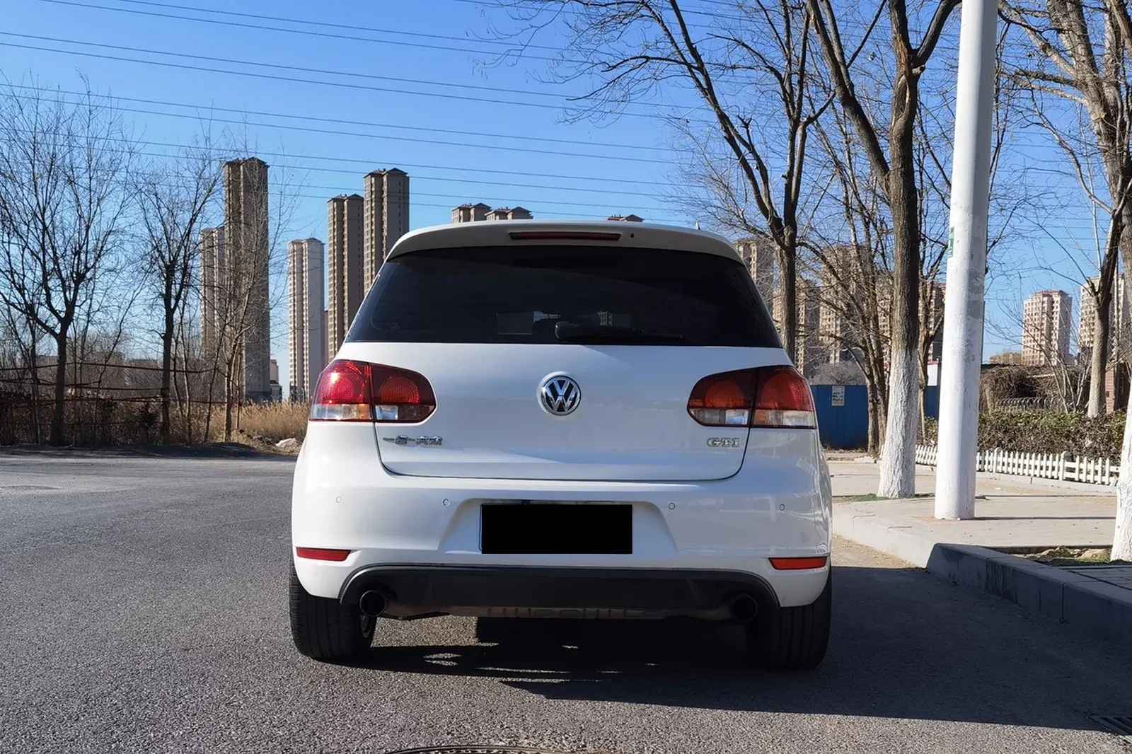 大众高尔夫六代GTI · FF 010 轮毂装车实拍，第5张