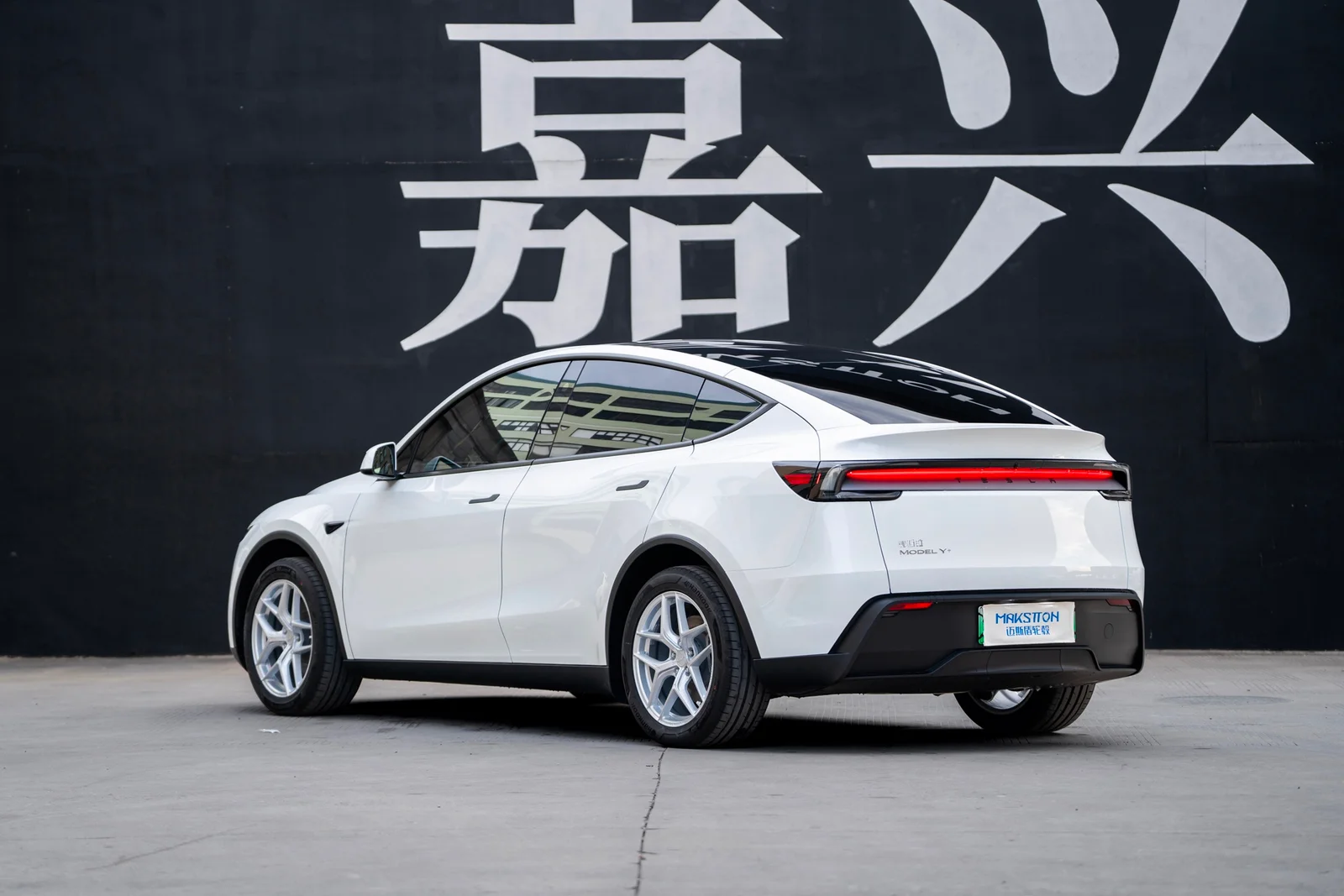 特斯拉ModelY焕新版 · FF FK07 轮毂装车实拍，第3张