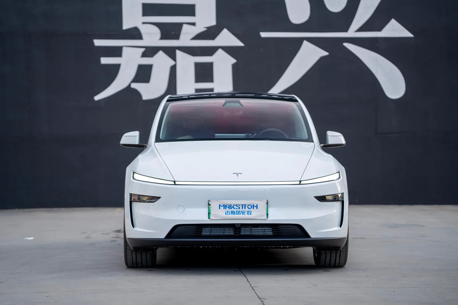特斯拉ModelY焕新版 · FF FK07 轮毂装车实拍，第4张
