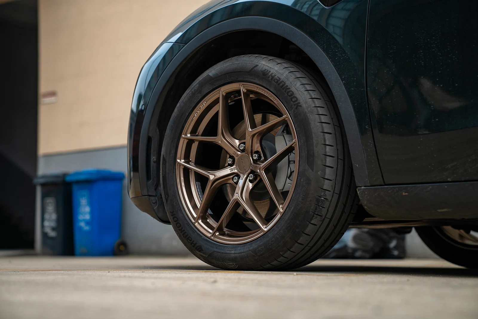 特斯拉ModelY · FF FK07 轮毂装车实拍，第6张