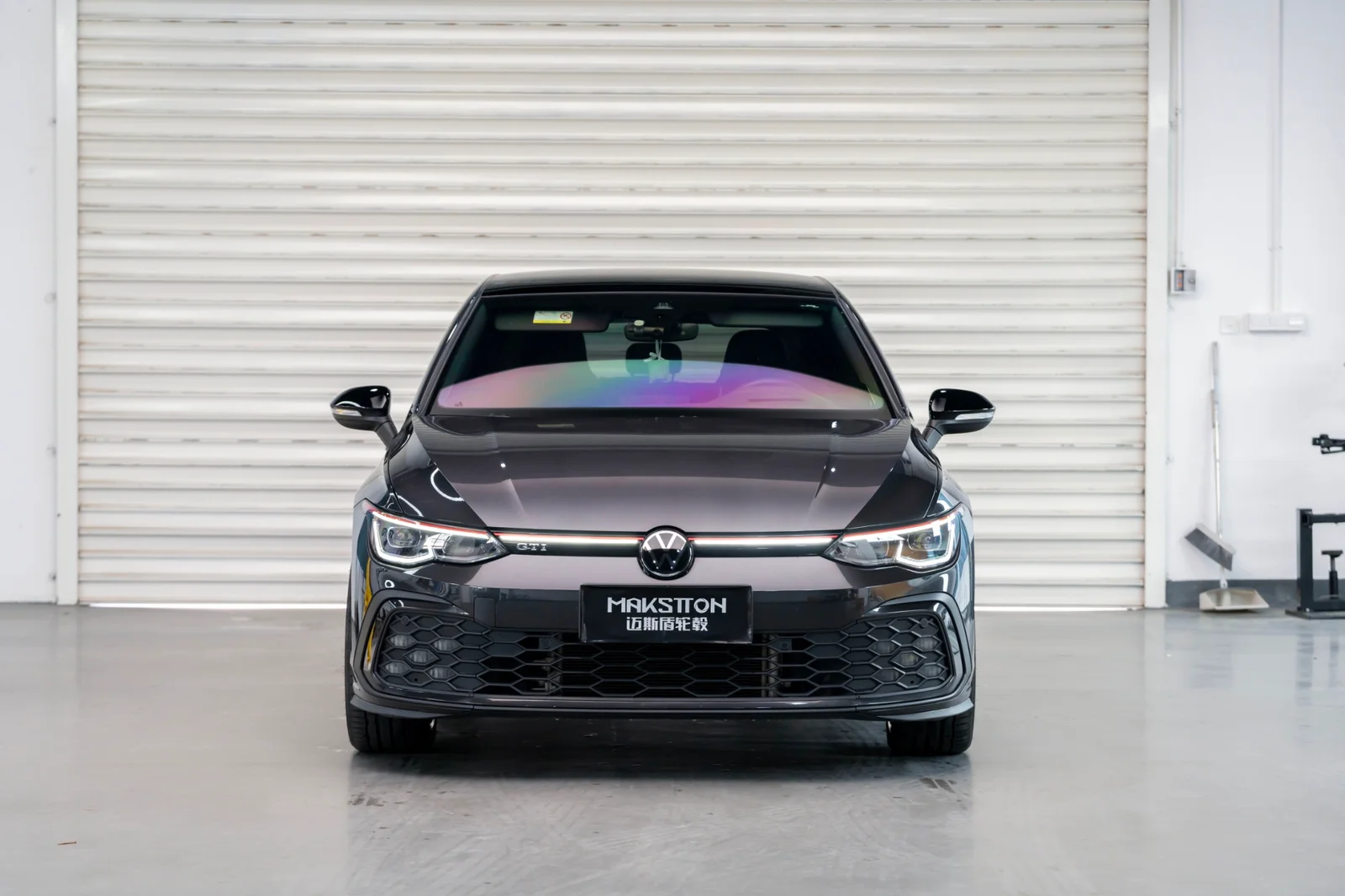 大众高尔夫八代GTI · FF FK07 轮毂装车实拍，第5张