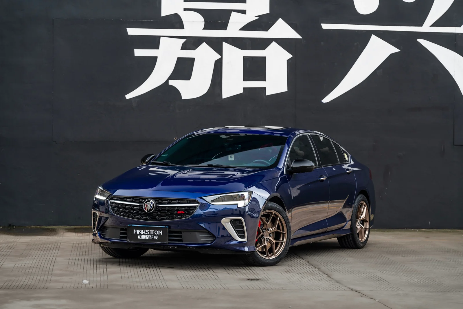 别克君威GS · FF FK07 轮毂装车实拍，第2张