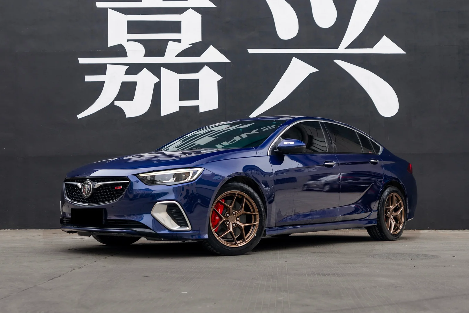 别克君威GS · FF FK07 轮毂装车实拍，第2张