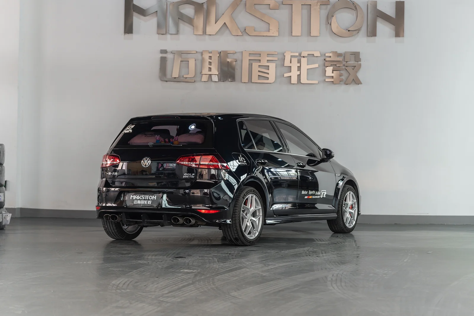 大众高尔夫七代 · FF FK07 轮毂装车实拍，第6张
