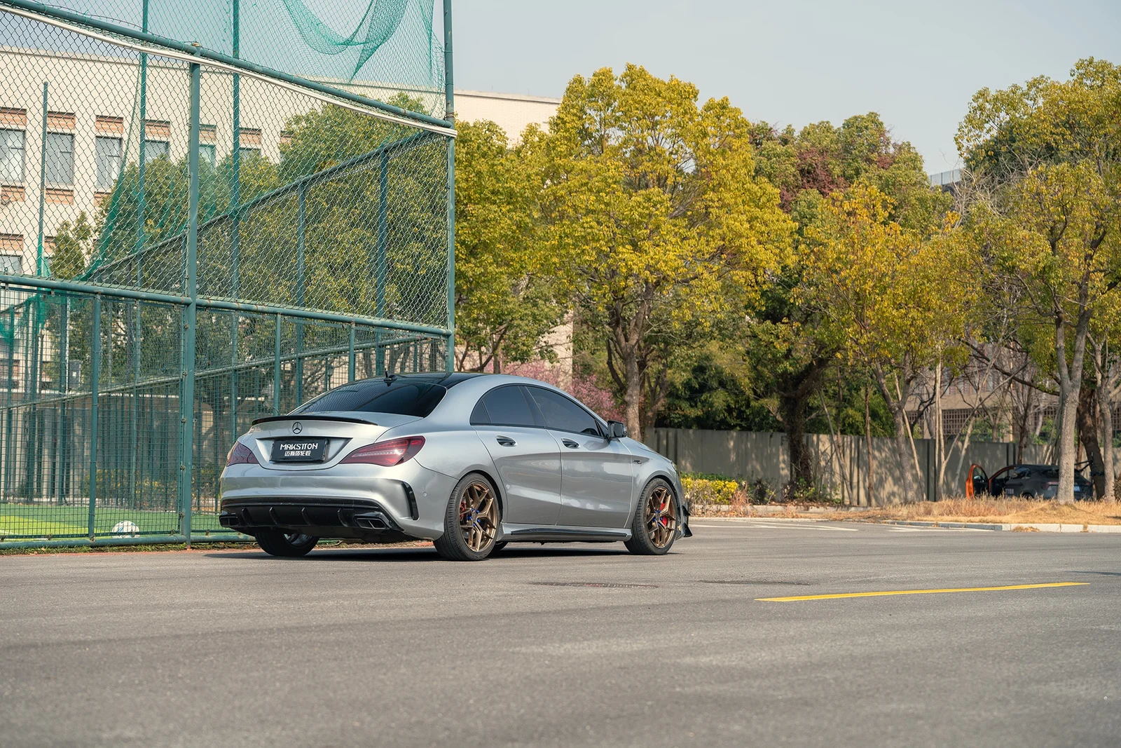 奔驰CLA180 · FF FK07 轮毂装车实拍，第4张