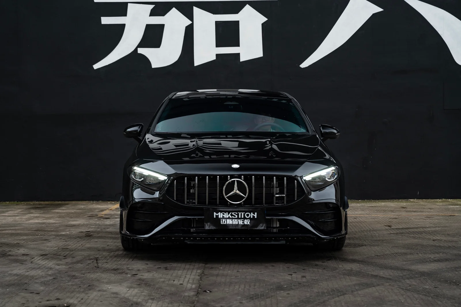 奔驰A35LAMG · FF FK07 轮毂装车实拍，第4张