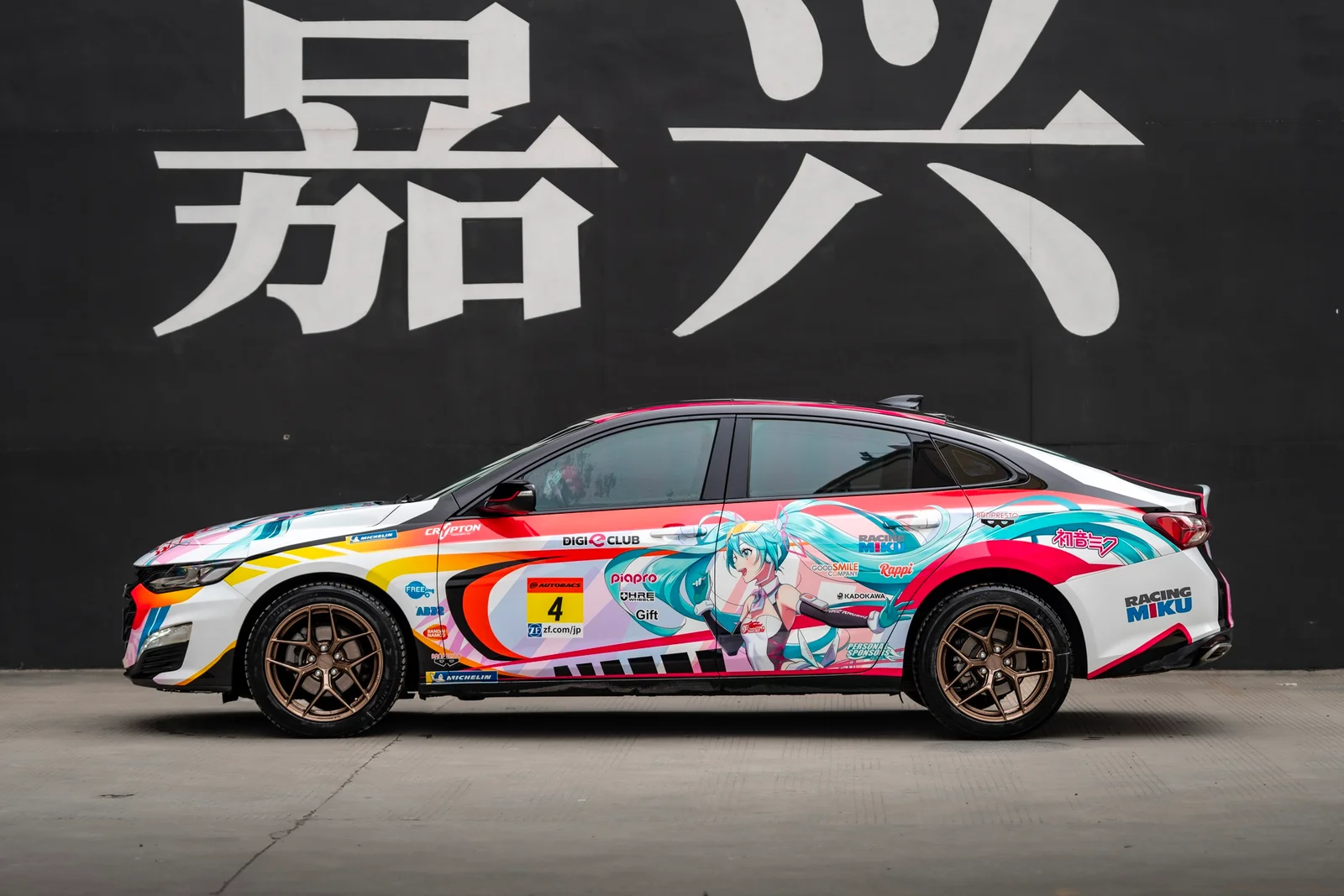 雪佛兰迈锐宝XL搭载MAKSTTON FF FK07 18寸轮毂实拍图