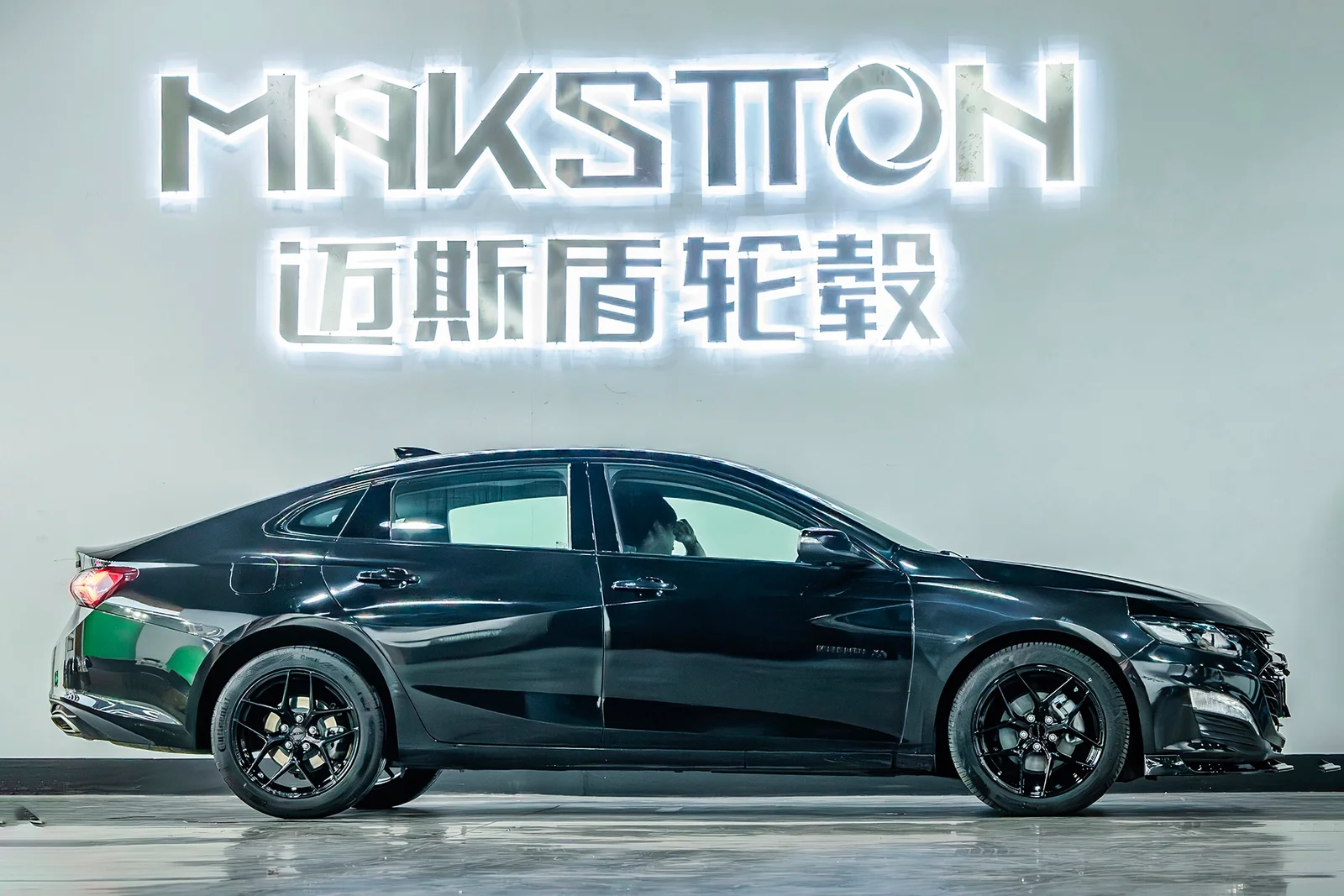 雪佛兰迈锐宝XL · FF FK07 轮毂装车实拍，第1张