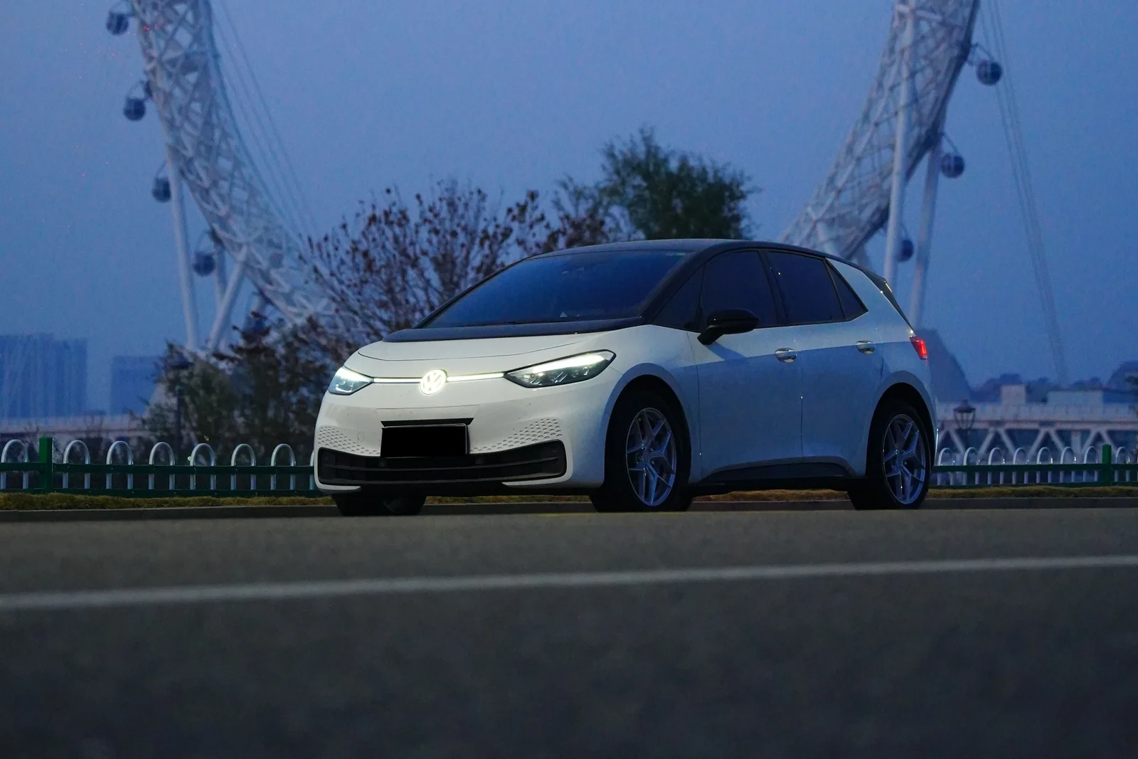 大众ID3 · FF FK07 轮毂装车实拍，第2张