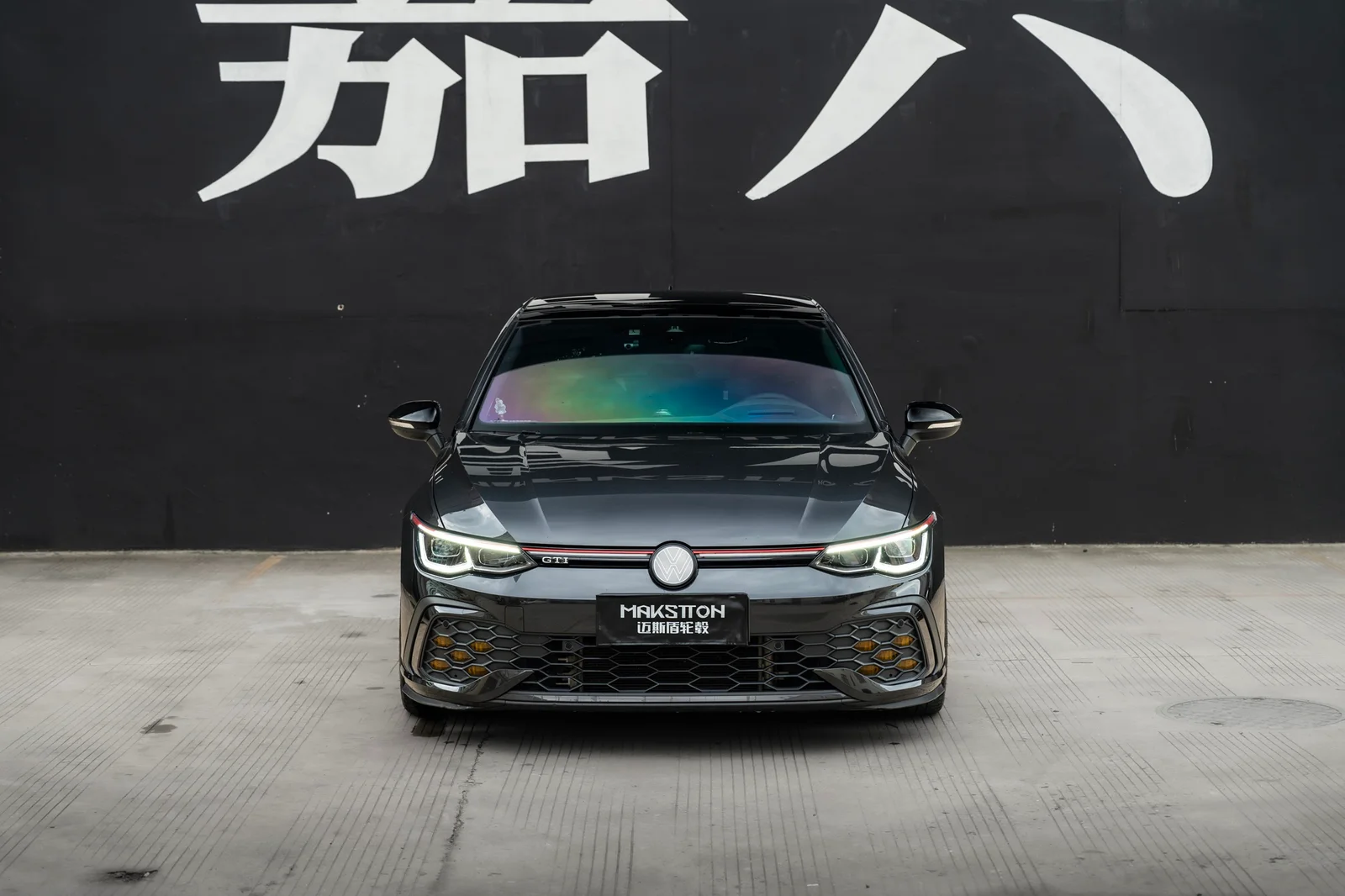 大众高尔夫八代GTI · FF FK07 轮毂装车实拍，第4张