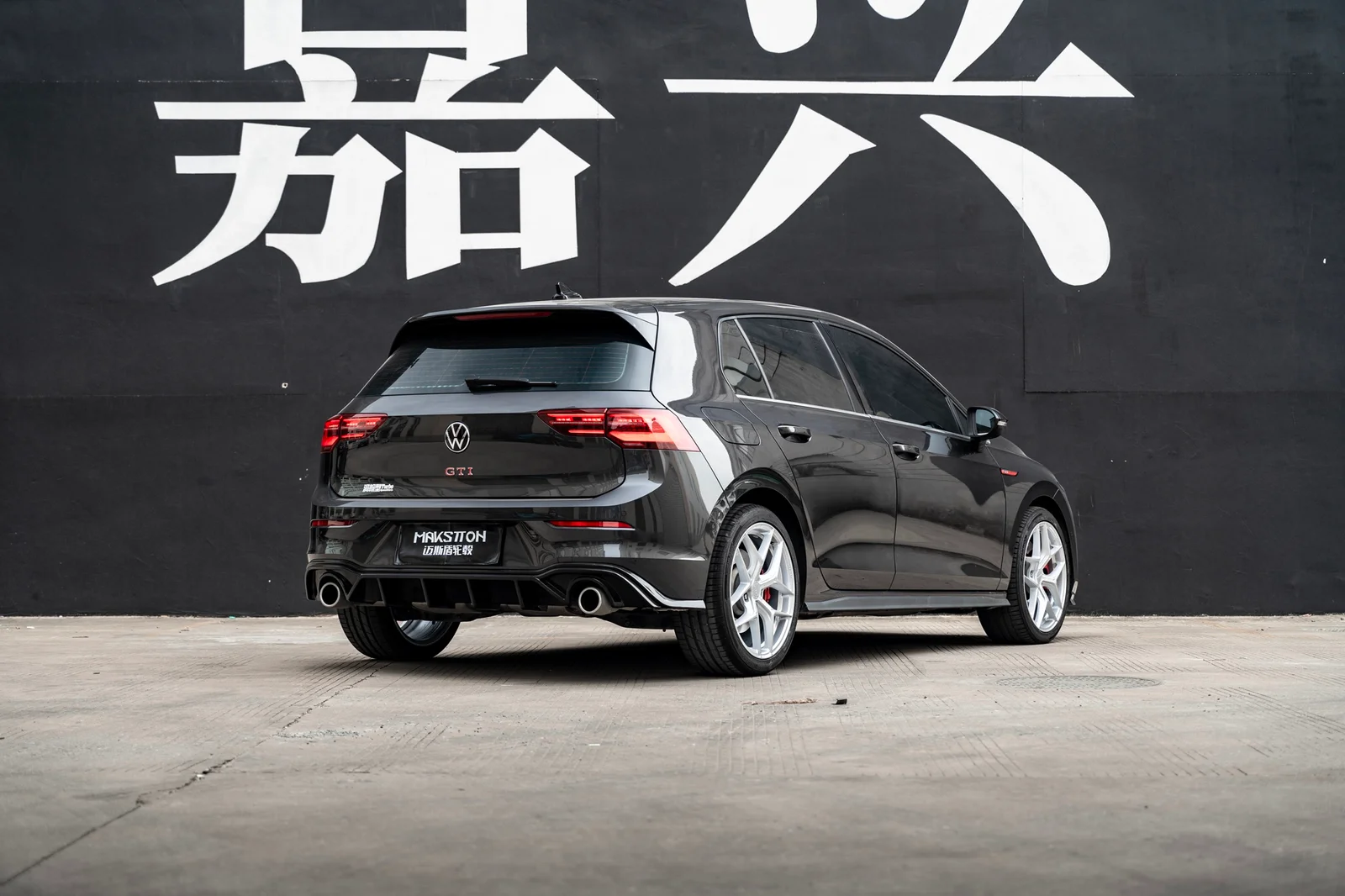 大众高尔夫八代GTI · FF FK07 轮毂装车实拍，第3张