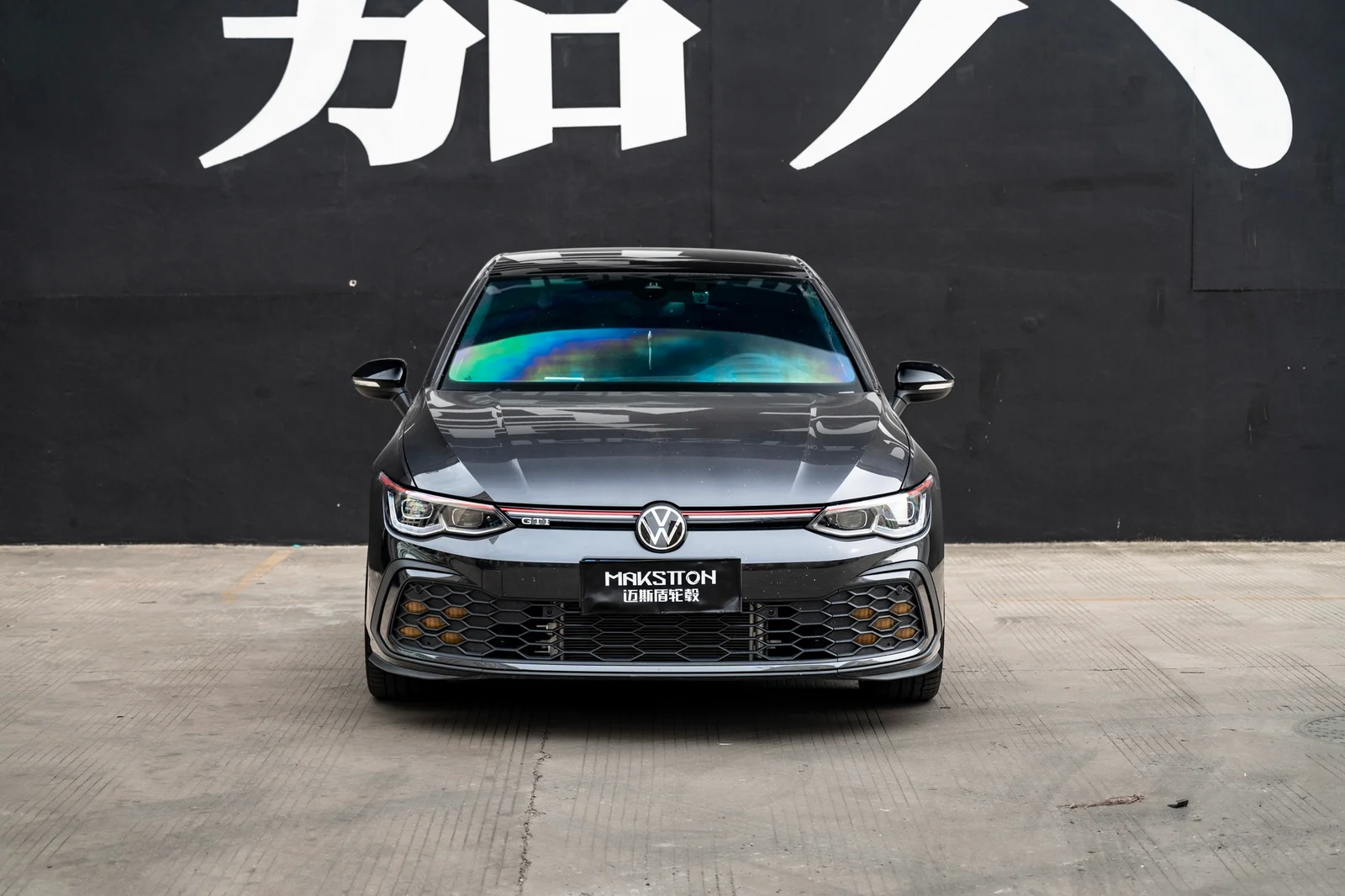 大众高尔夫八代GTI · FF FK07 轮毂装车实拍，第4张